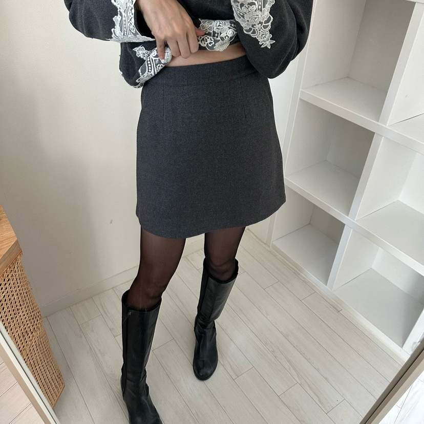 SOUIT東大門㊣代購女士新品推薦職業休閑時尚人氣半身裙中短裙SOUIT半身裙/中短裙圖色1