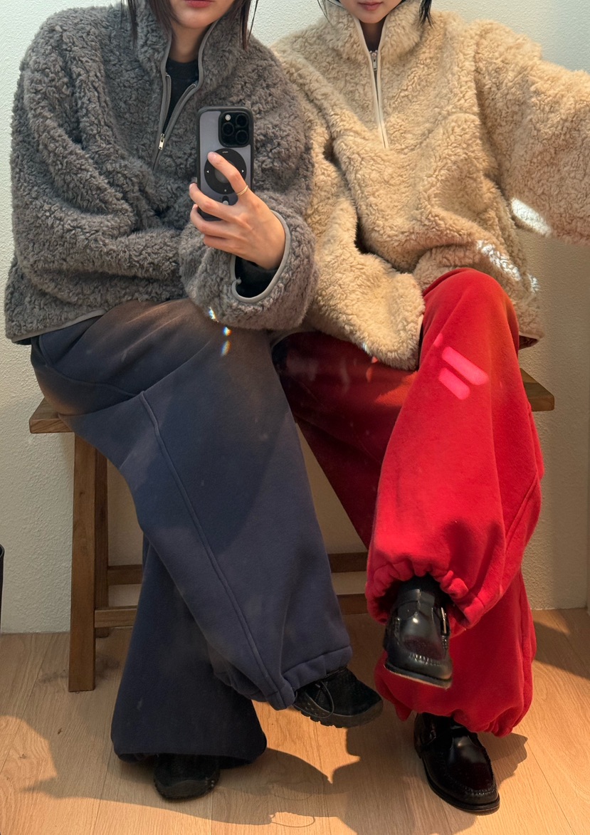 FIFO東大門㊣實拍女士新款人氣25秋冬休閑時尚推薦夾克毛皮FIFO夾克