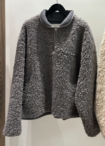 FIFO東大門㊣實拍女士新款人氣25秋冬休閑時尚推薦夾克毛皮FIFO夾克圖色1