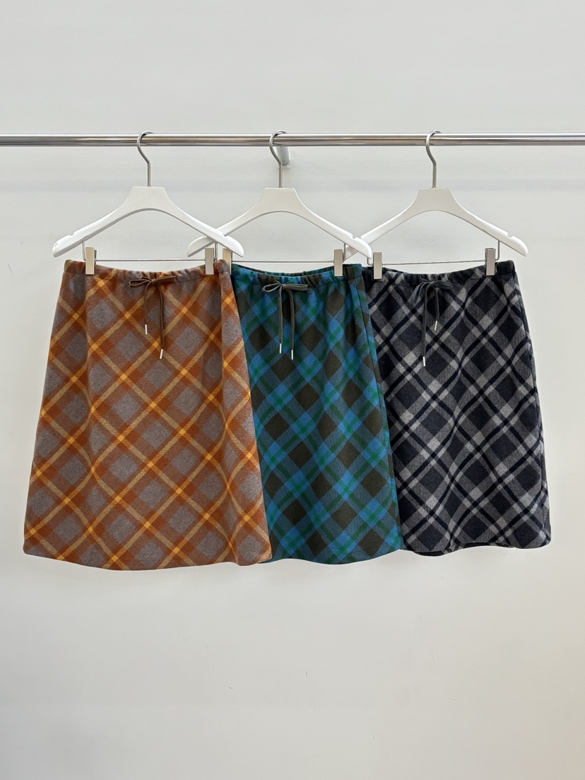 PEBBLE韓國直郵㊣女士新款休閑推薦25秋冬時尚半身裙中短裙PEBBLE半身裙/中短裙