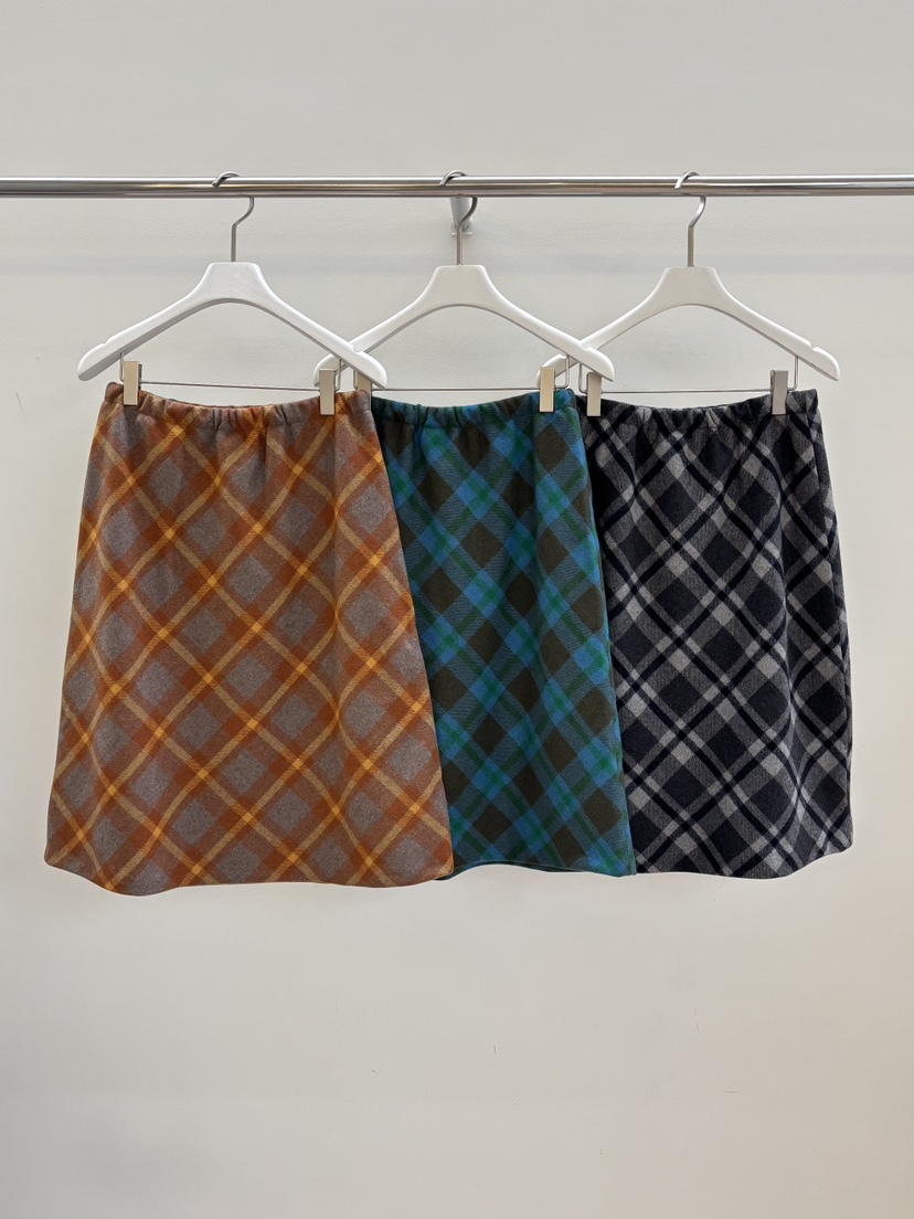 PEBBLE韓國直郵㊣女士新款休閑推薦25秋冬時尚半身裙中短裙PEBBLE半身裙/中短裙