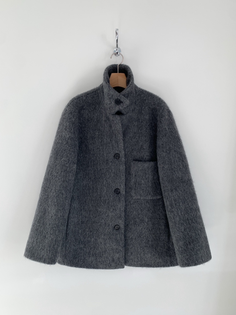 COURGETTE東大門㊣代購女士新款人氣職業休閑時尚25秋冬短款大衣COURGETTE短款大衣