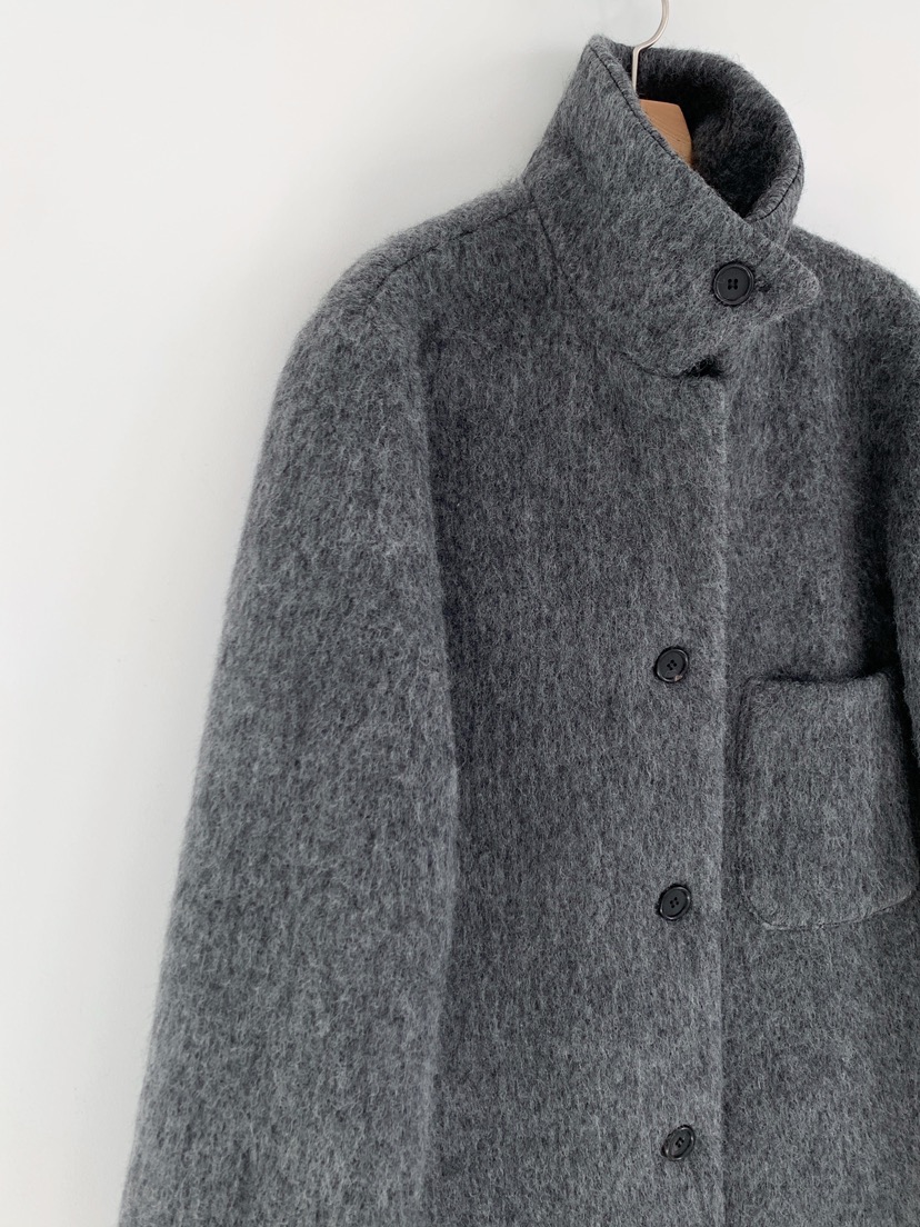 COURGETTE東大門㊣代購女士新款人氣職業休閑時尚25秋冬短款大衣COURGETTE短款大衣