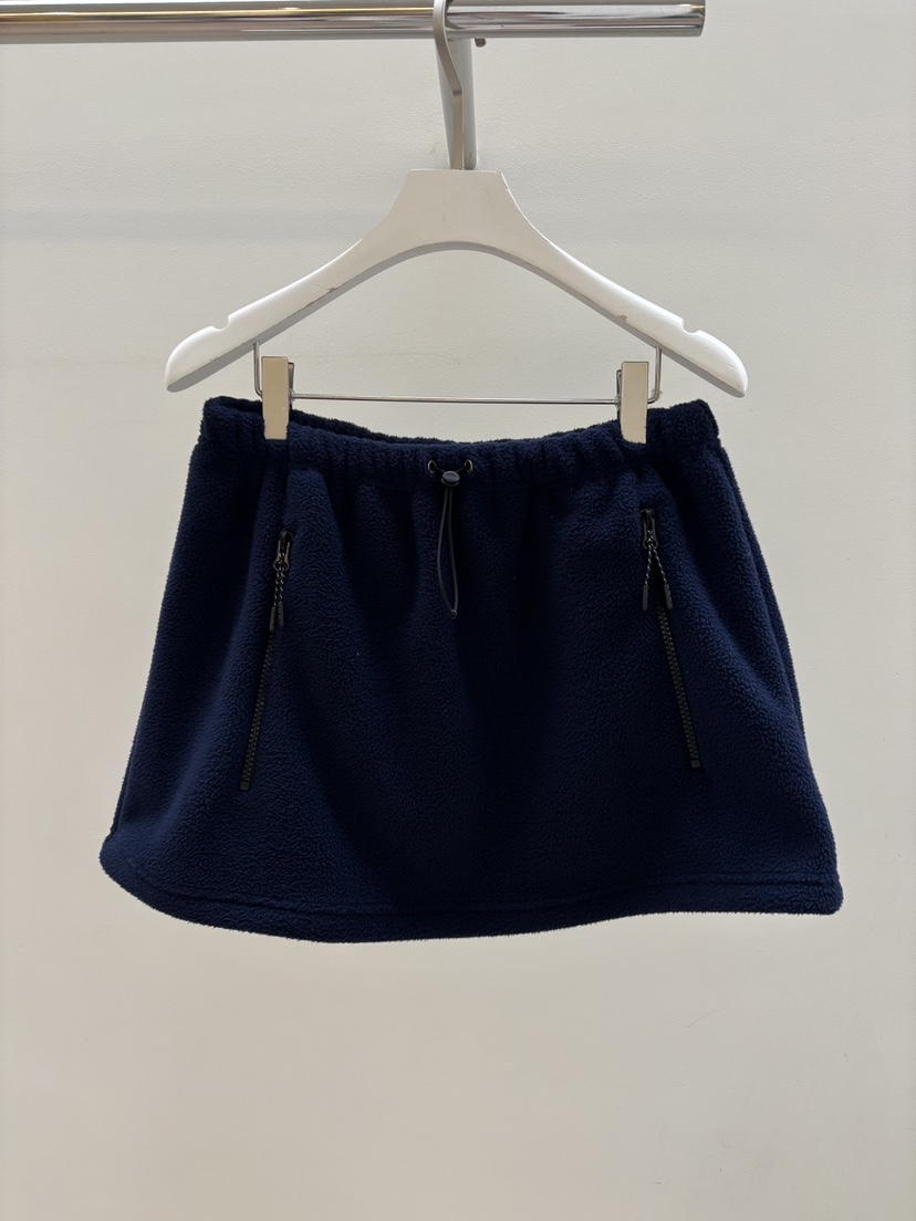 PEBBLE東大門㊣實拍女裝新款人氣職業25秋冬時尚短裙羊毛雙層PEBBLE短裙圖色2