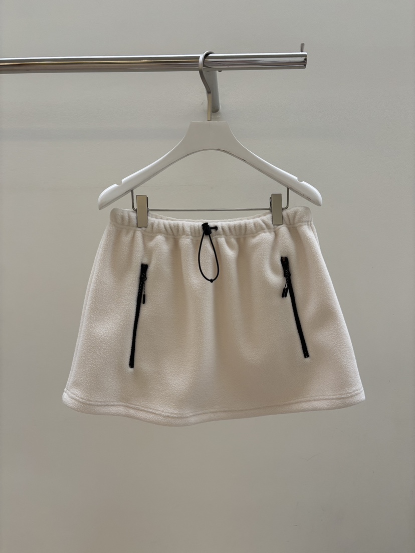 PEBBLE東大門㊣實拍女裝新款人氣職業25秋冬時尚短裙羊毛雙層PEBBLE短裙圖色3