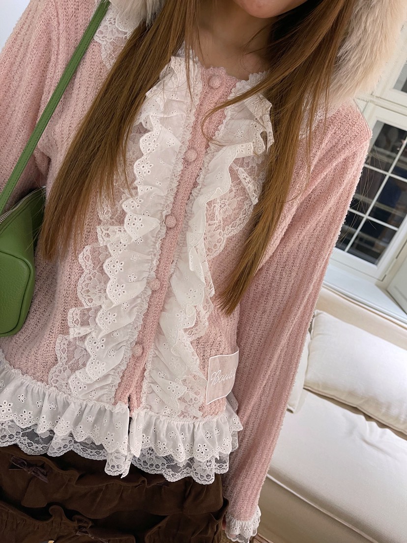 BOUTIQUE-L東大門㊣直郵女士新品職業推薦休閑熱賣襯衫蕾絲衫BOUTIQUE-L襯衫/蕾絲衫