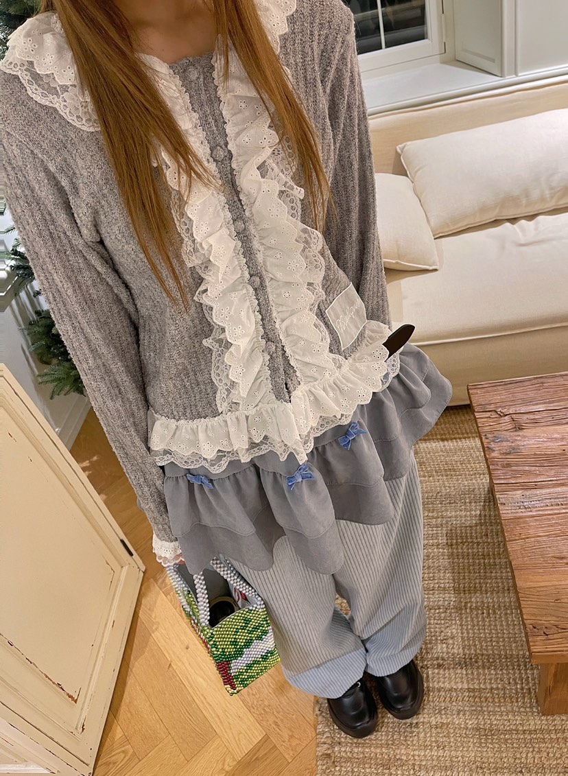 BOUTIQUE-L東大門㊣直郵女士新品職業推薦休閑熱賣襯衫蕾絲衫BOUTIQUE-L襯衫/蕾絲衫