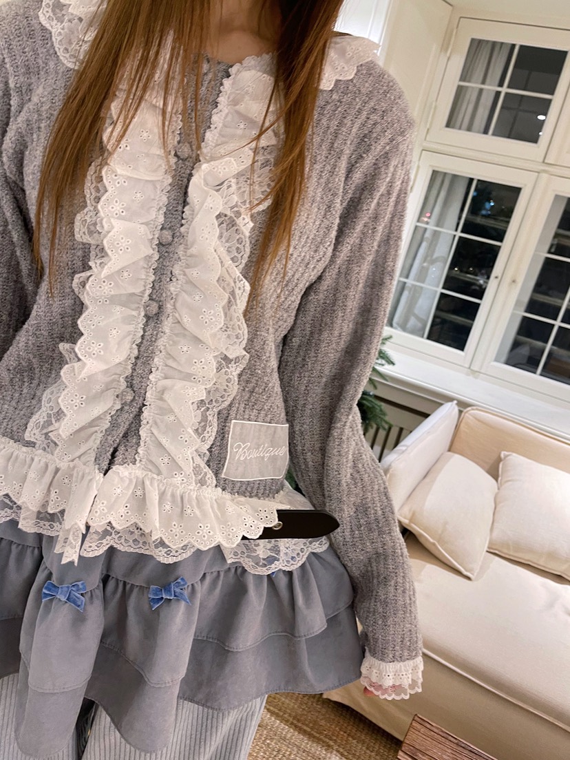 BOUTIQUE-L東大門㊣直郵女士新品職業推薦休閑熱賣襯衫蕾絲衫BOUTIQUE-L襯衫/蕾絲衫