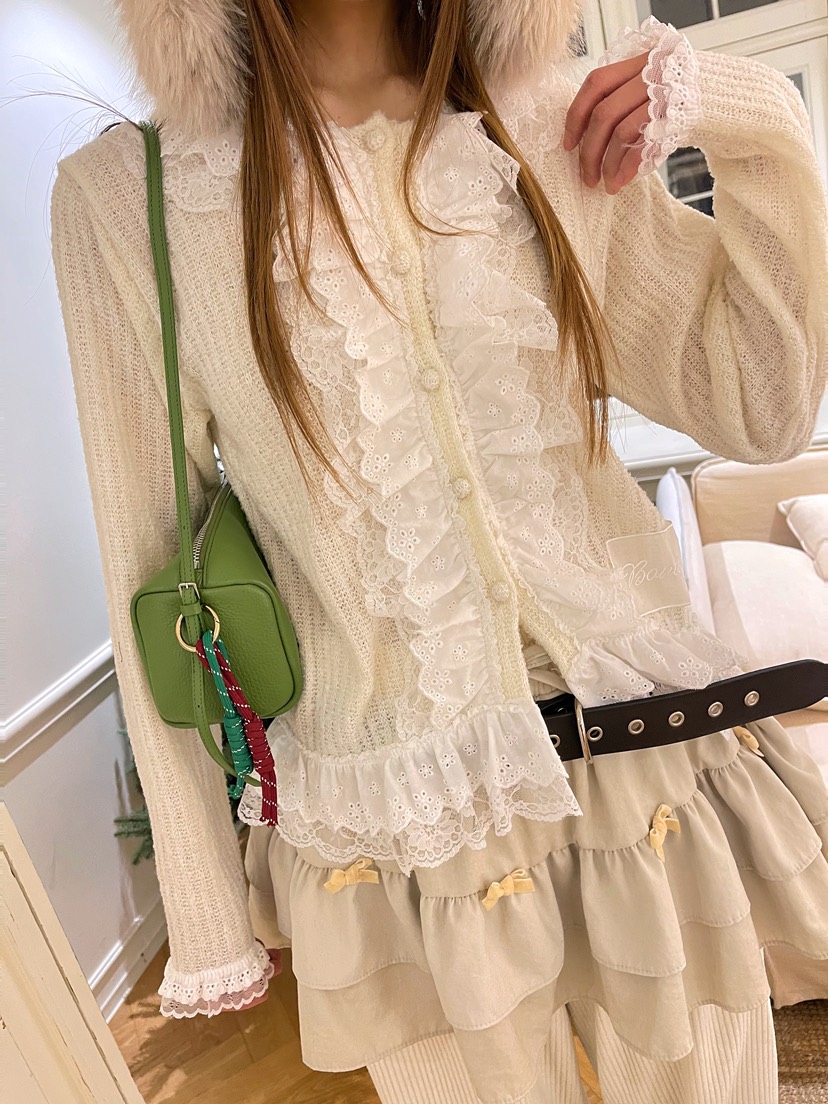 BOUTIQUE-L東大門㊣直郵女士新品職業推薦休閑熱賣襯衫蕾絲衫BOUTIQUE-L襯衫/蕾絲衫