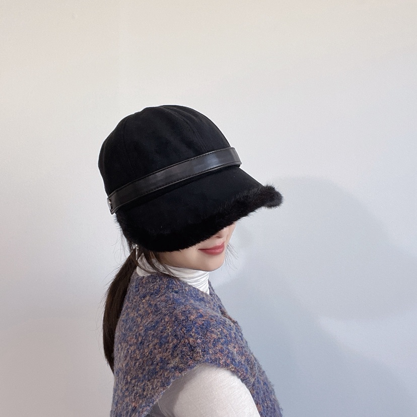 LOVELY HAT韓國代購㊣女裝新品25秋冬推薦時尚熱賣職業帽子LOVELY HAT帽子