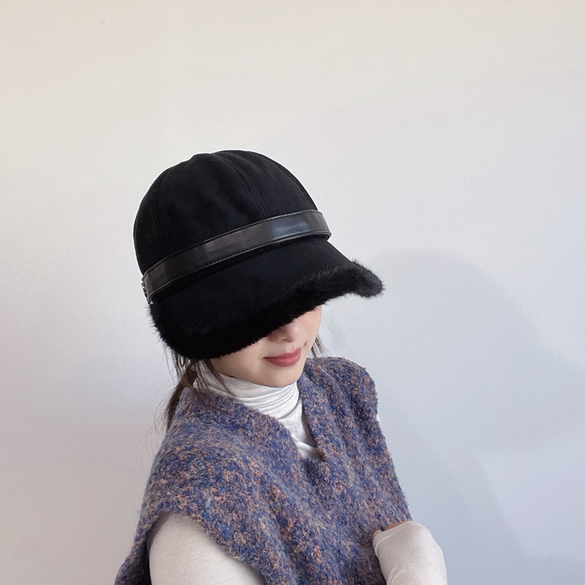 LOVELY HAT韓國代購㊣女裝新品25秋冬推薦時尚熱賣職業帽子LOVELY HAT帽子圖色2