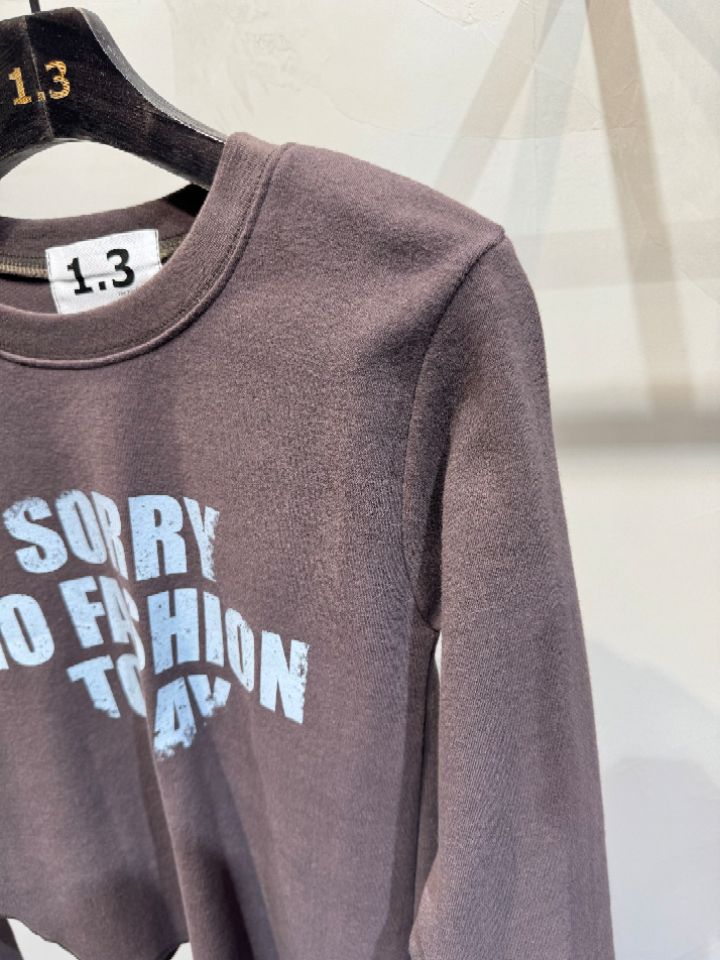 1.3東大門㊣實拍女裝新款熱賣時尚休閑職業人氣推薦長袖T恤1.3長袖T恤