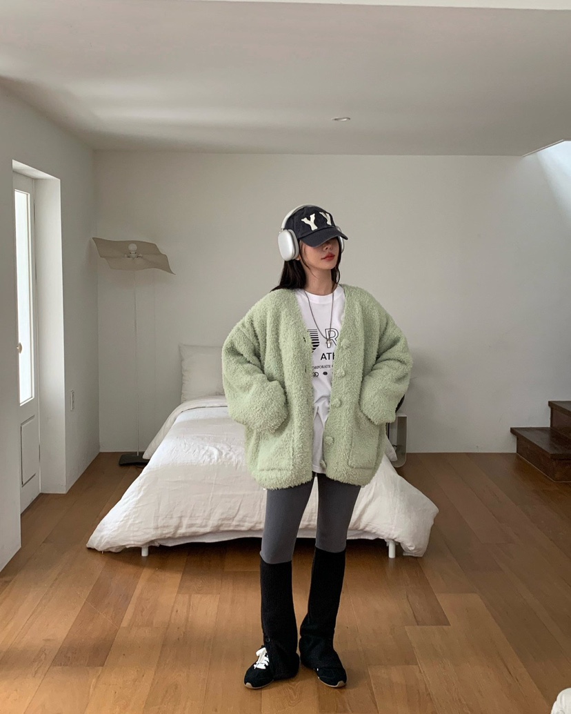 REVE CITE-L東大門㊣代購女士新款職業休閑打底褲鯊魚褲保暖REVE CITE-L打底褲/鯊魚褲圖色3