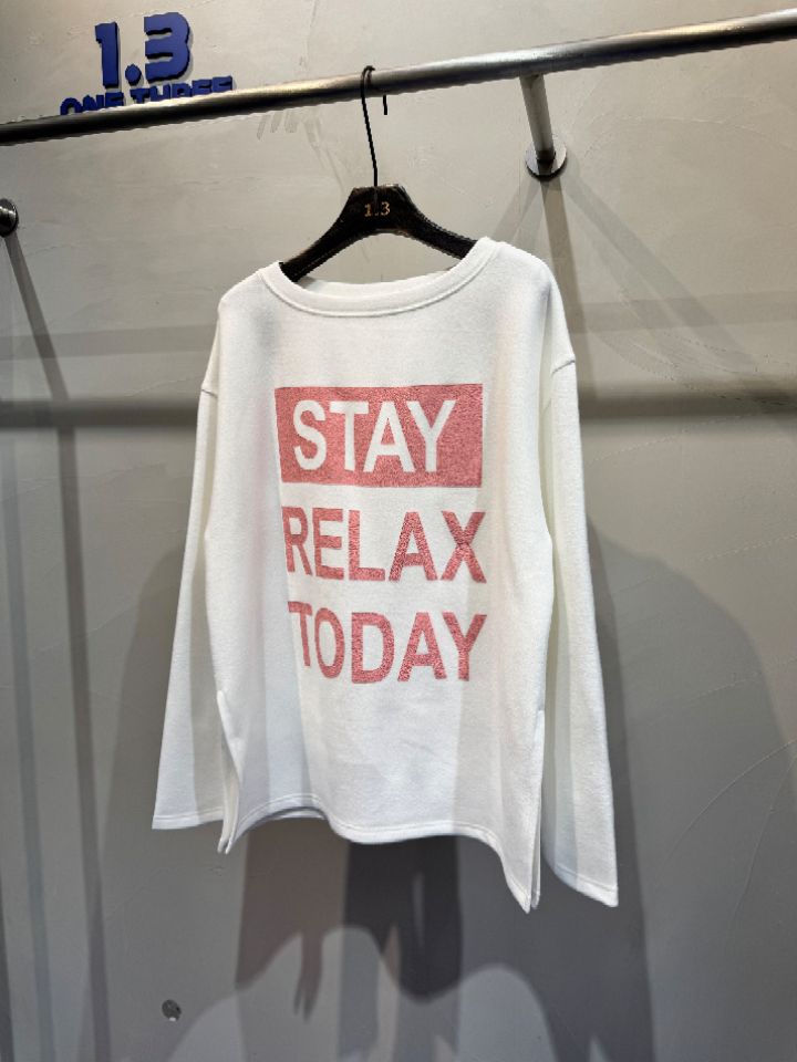 1.3韓國代購㊣女裝新款熱賣推薦休閑25秋冬職業人氣長袖T恤1.3長袖T恤