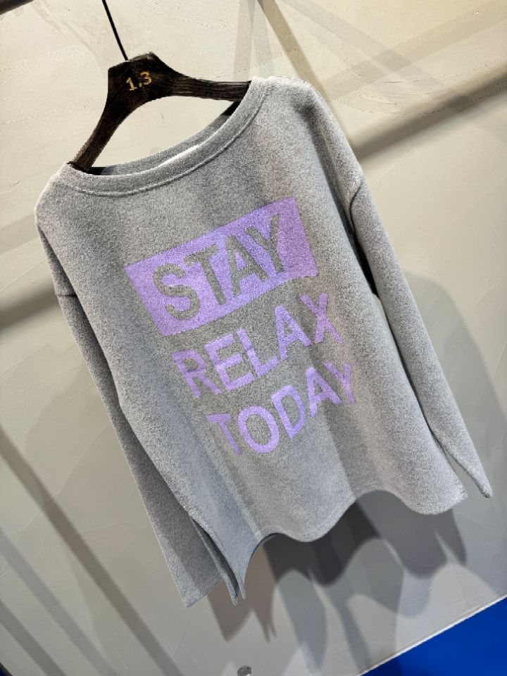 1.3韓國代購㊣女裝新款熱賣推薦休閑25秋冬職業人氣長袖T恤1.3長袖T恤