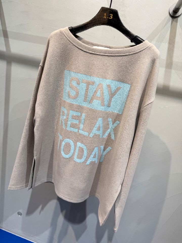 1.3韓國代購㊣女裝新款熱賣推薦休閑25秋冬職業人氣長袖T恤1.3長袖T恤