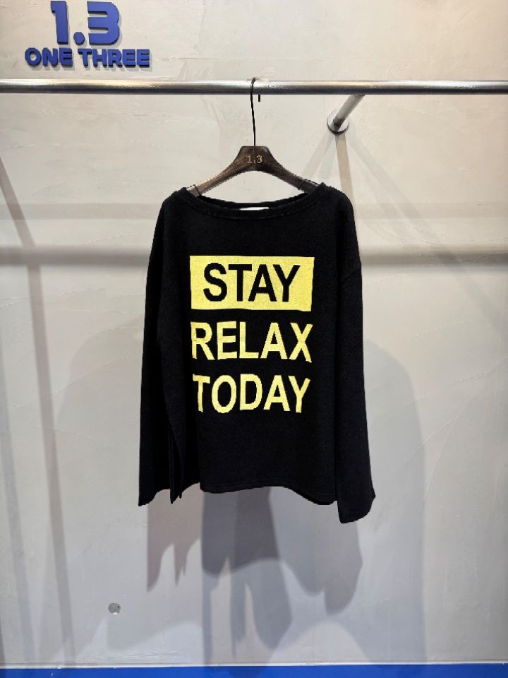 1.3韓國代購㊣女裝新款熱賣推薦休閑25秋冬職業人氣長袖T恤1.3長袖T恤圖色3