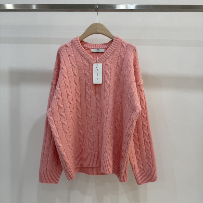 BLANC-A韓國代購㊣女士新品25秋冬職業休閑時尚針織衫羊毛BLANC-A針織衫圖色3