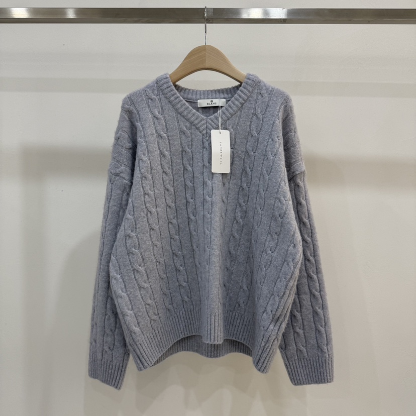 BLANC-A韓國代購㊣女士新品25秋冬職業休閑時尚針織衫羊毛BLANC-A針織衫圖色5