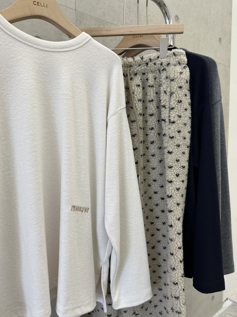 CELLI韓國代購㊣女士新品熱賣休閑推薦職業25秋冬長袖T恤刺繡絨CELLI長袖T恤