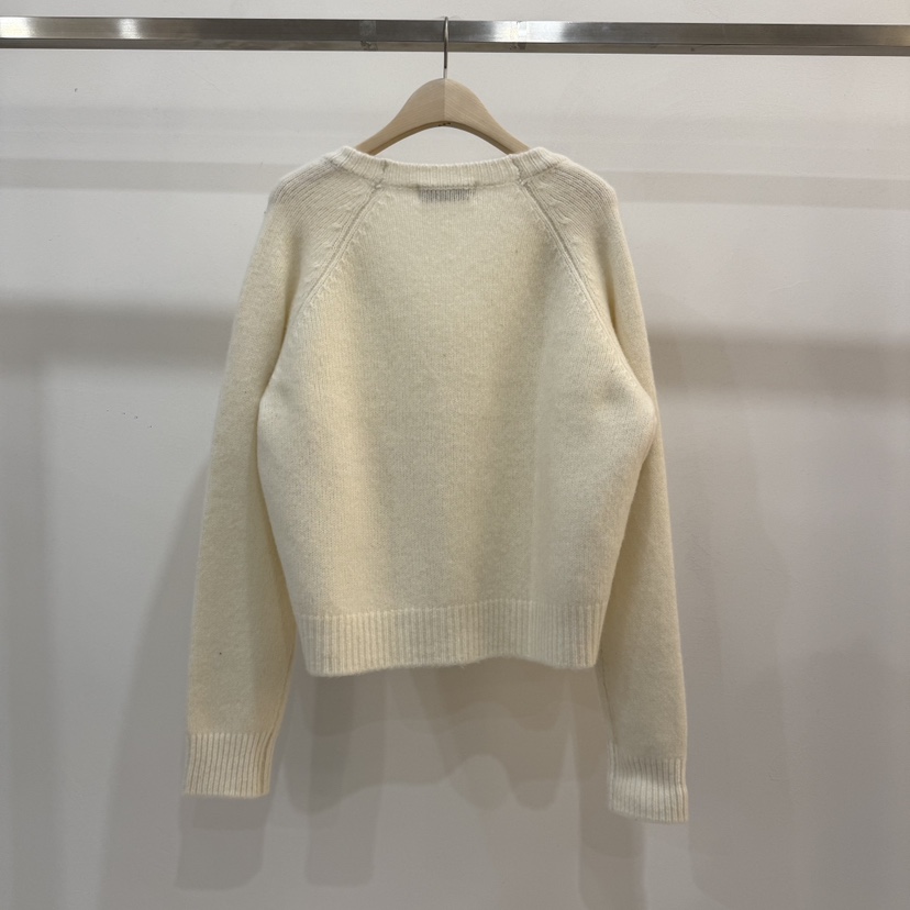 BLANC-A韓國代購㊣女士新品25秋冬推薦職業針織衫開襟衫羊毛BLANC-A針織衫