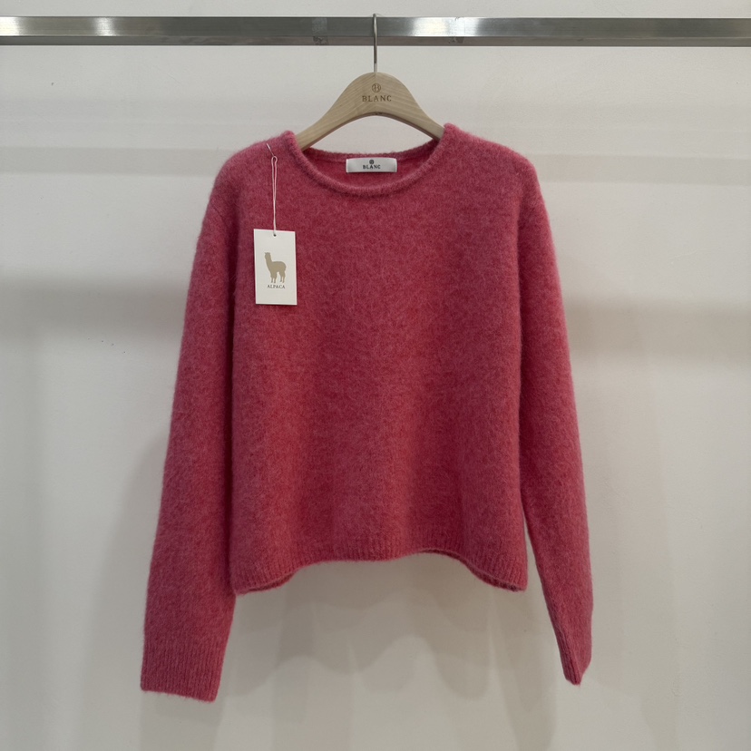 BLANC-A韓國代購㊣女士新款熱賣時尚25秋冬職業針織衫羊駝BLANC-A針織衫圖色4