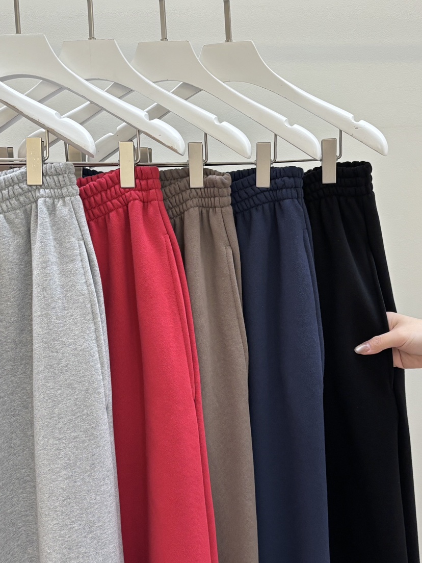 PEBBLE韓國直郵㊣女裝新品25秋冬休閑職業時尚人氣休閑褲加絨PEBBLE休閑褲