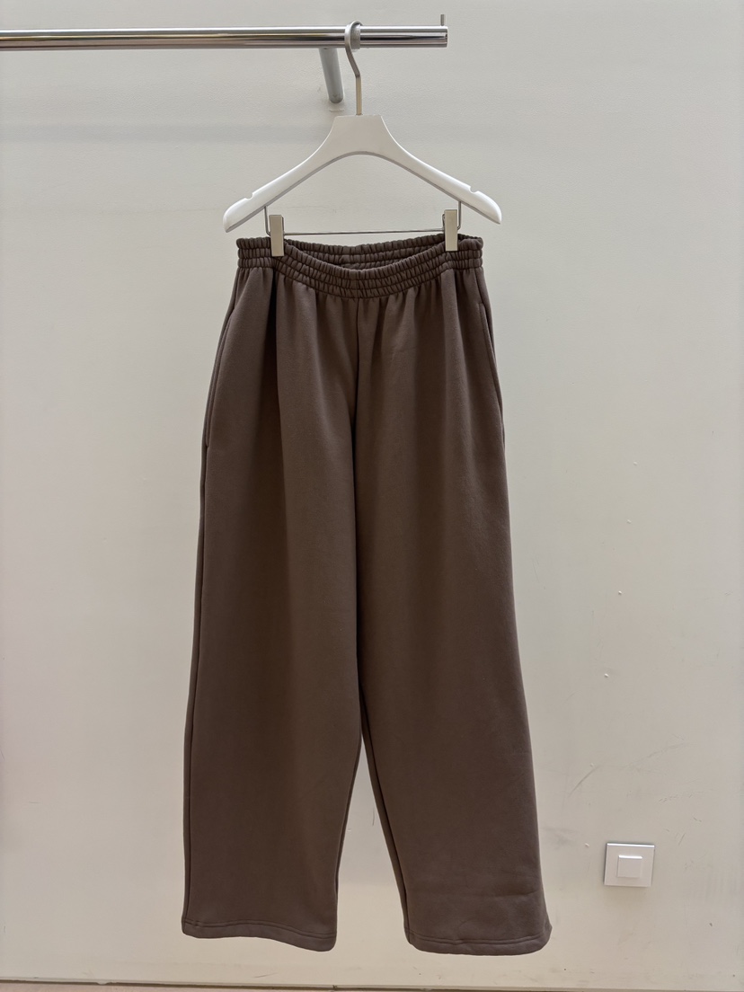 PEBBLE韓國直郵㊣女裝新品25秋冬休閑職業時尚人氣休閑褲加絨PEBBLE休閑褲圖色3