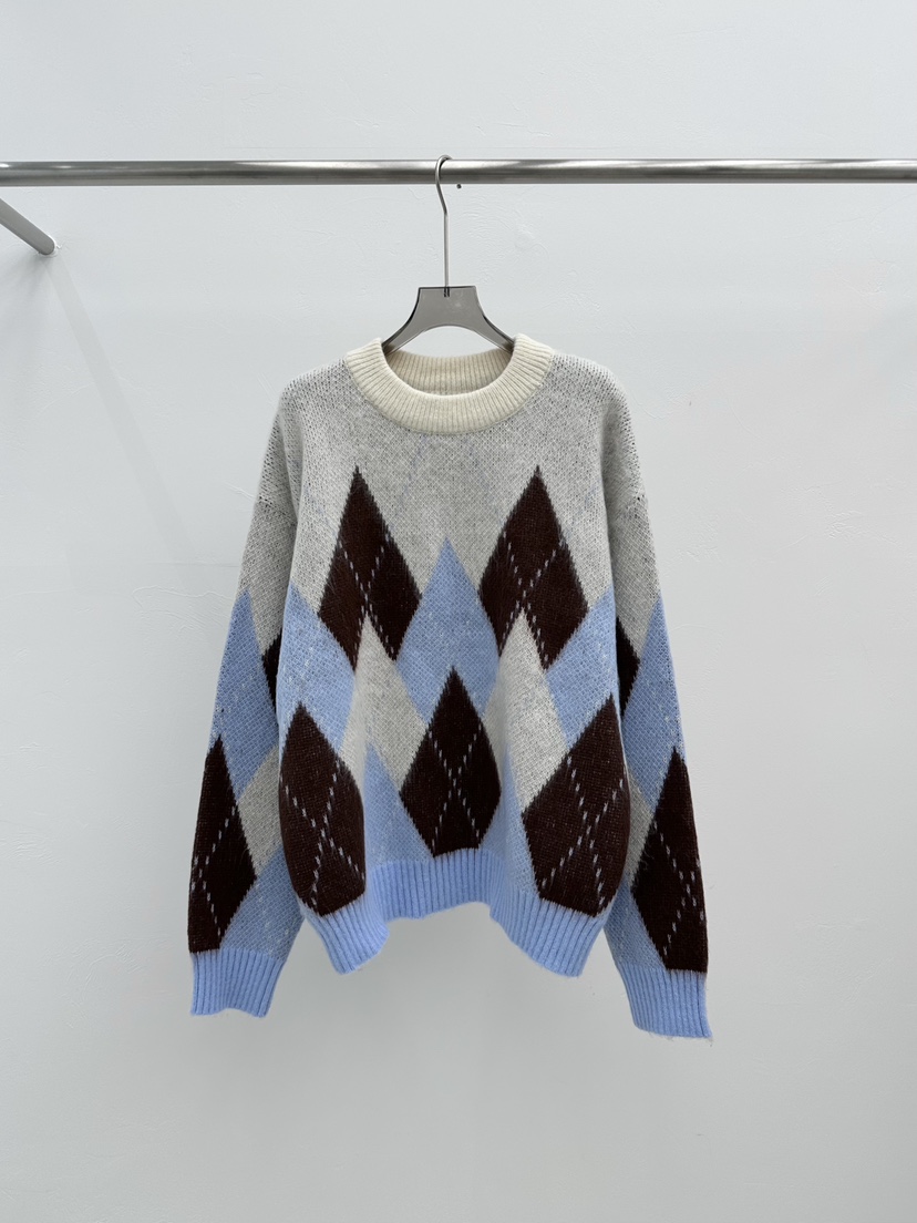 SEARE東大門㊣直郵女士新款休閑職業熱賣25秋冬時尚人氣針織衫SEARE針織衫圖色1