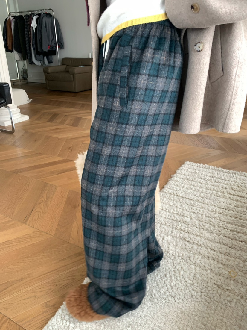 PEBBLE東大門㊣代購女裝新款25秋冬職業時尚休閑人氣休閑褲PEBBLE休閑褲