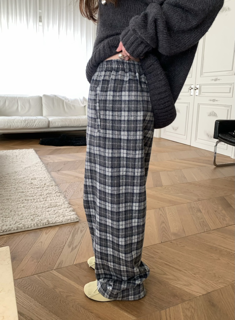 PEBBLE東大門㊣代購女裝新款25秋冬職業時尚休閑人氣休閑褲PEBBLE休閑褲