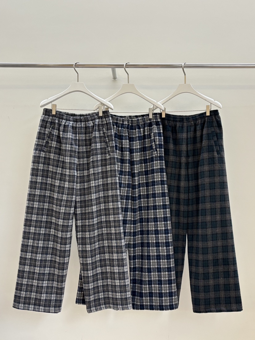 PEBBLE東大門㊣代購女裝新款25秋冬職業時尚休閑人氣休閑褲PEBBLE休閑褲