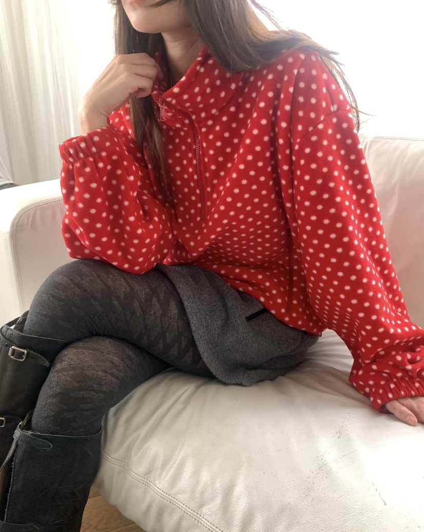 PEBBLE韓國直郵㊣女士新品休閑熱賣25秋冬職業人氣衛衣拉鏈PEBBLE衛衣