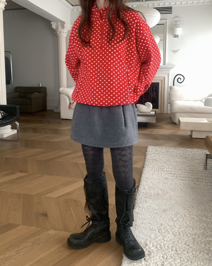 PEBBLE韓國直郵㊣女士新品休閑熱賣25秋冬職業人氣衛衣拉鏈PEBBLE衛衣