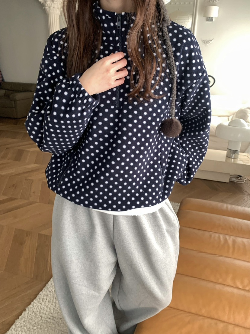 PEBBLE韓國直郵㊣女士新品休閑熱賣25秋冬職業人氣衛衣拉鏈PEBBLE衛衣