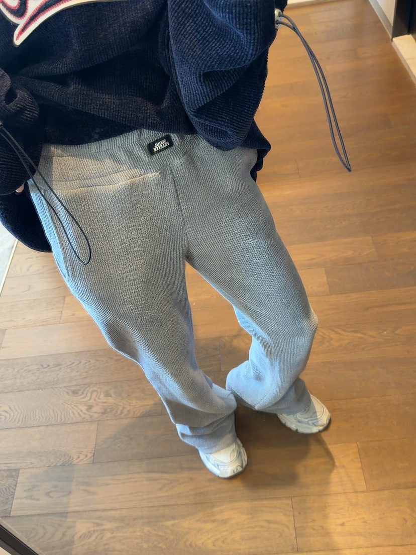 PALETTE-Q東大門㊣代購女裝新品推薦25秋冬人氣休閑褲喇叭PALETTE-Q休閑褲