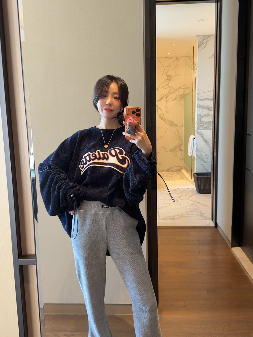 PALETTE-Q東大門㊣代購女裝新品推薦25秋冬人氣休閑褲喇叭PALETTE-Q休閑褲