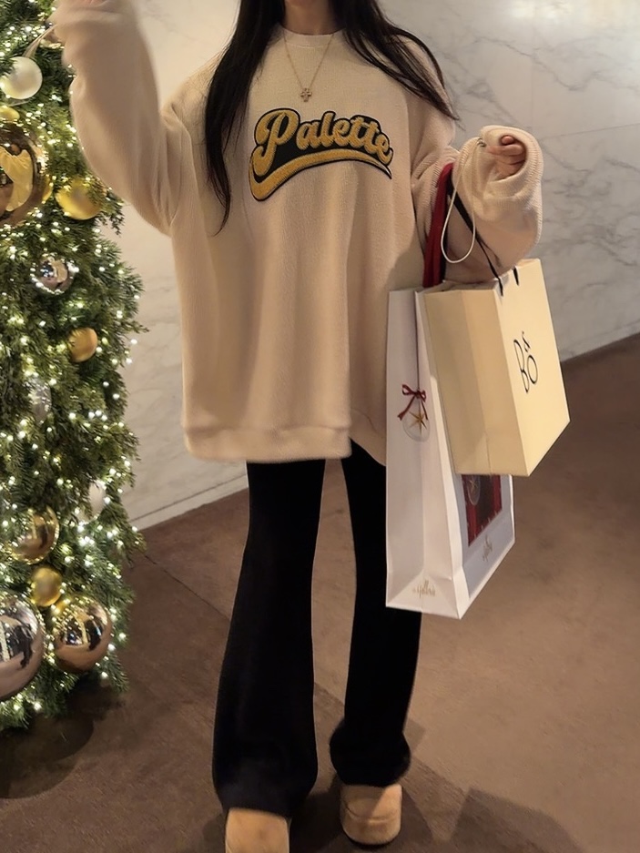 PALETTE-Q東大門㊣代購女裝新品推薦25秋冬人氣休閑褲喇叭PALETTE-Q休閑褲