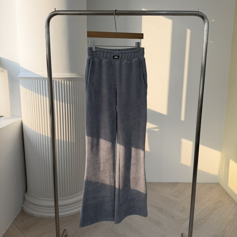 PALETTE-Q東大門㊣代購女裝新品推薦25秋冬人氣休閑褲喇叭PALETTE-Q休閑褲圖色1