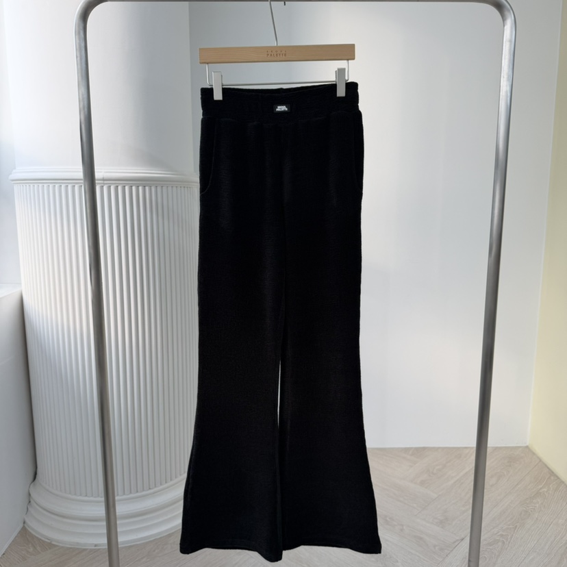 PALETTE-Q東大門㊣代購女裝新品推薦25秋冬人氣休閑褲喇叭PALETTE-Q休閑褲圖色2