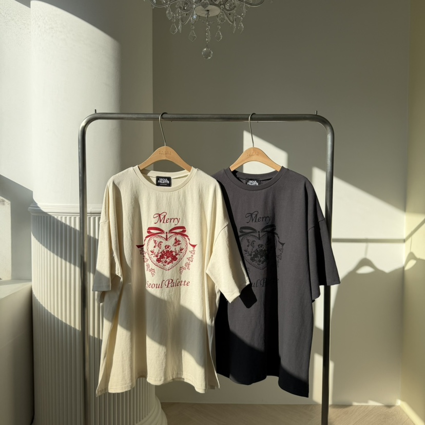 PALETTE-Q東大門㊣直郵女裝新品時尚休閑25秋冬人氣推薦T恤PALETTE-QT恤