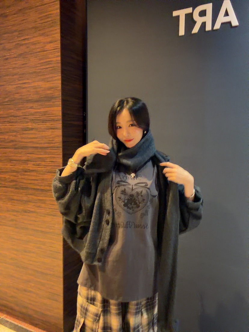 PALETTE-Q東大門㊣直郵女裝新品時尚休閑25秋冬人氣推薦T恤PALETTE-QT恤