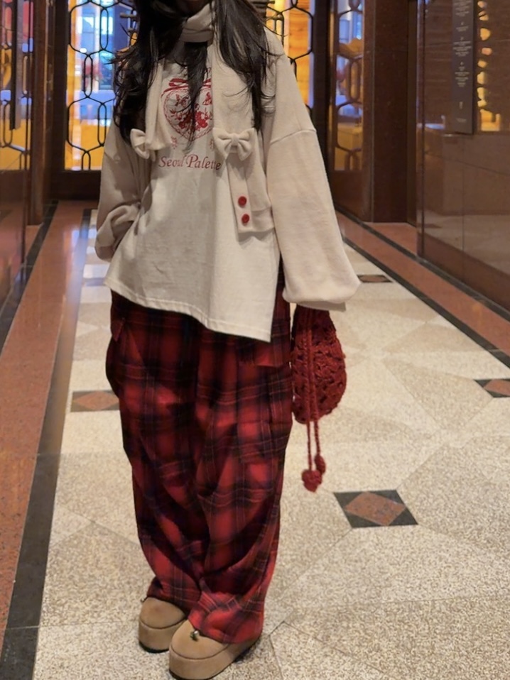 PALETTE-Q東大門㊣直郵女裝新品時尚休閑25秋冬人氣推薦T恤PALETTE-QT恤