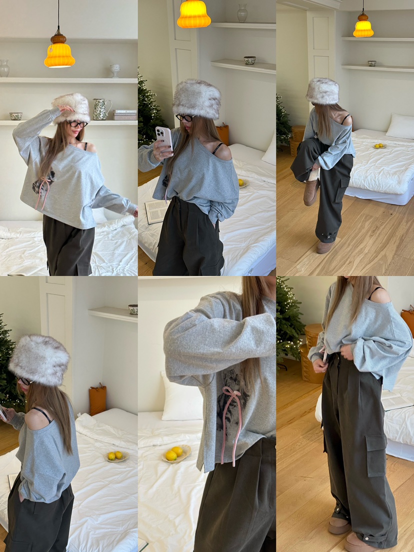 ZEROZERO韓國代購㊣女士新品時尚25秋冬休閑熱賣人氣長袖T恤ZEROZERO長袖T恤