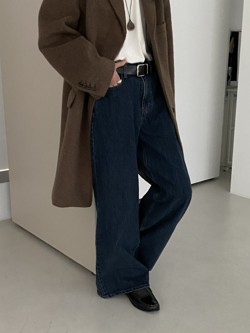 MOVENNE韓國代購㊣女裝新品時尚熱賣推薦休閑職業人氣牛仔褲MOVENNE牛仔褲