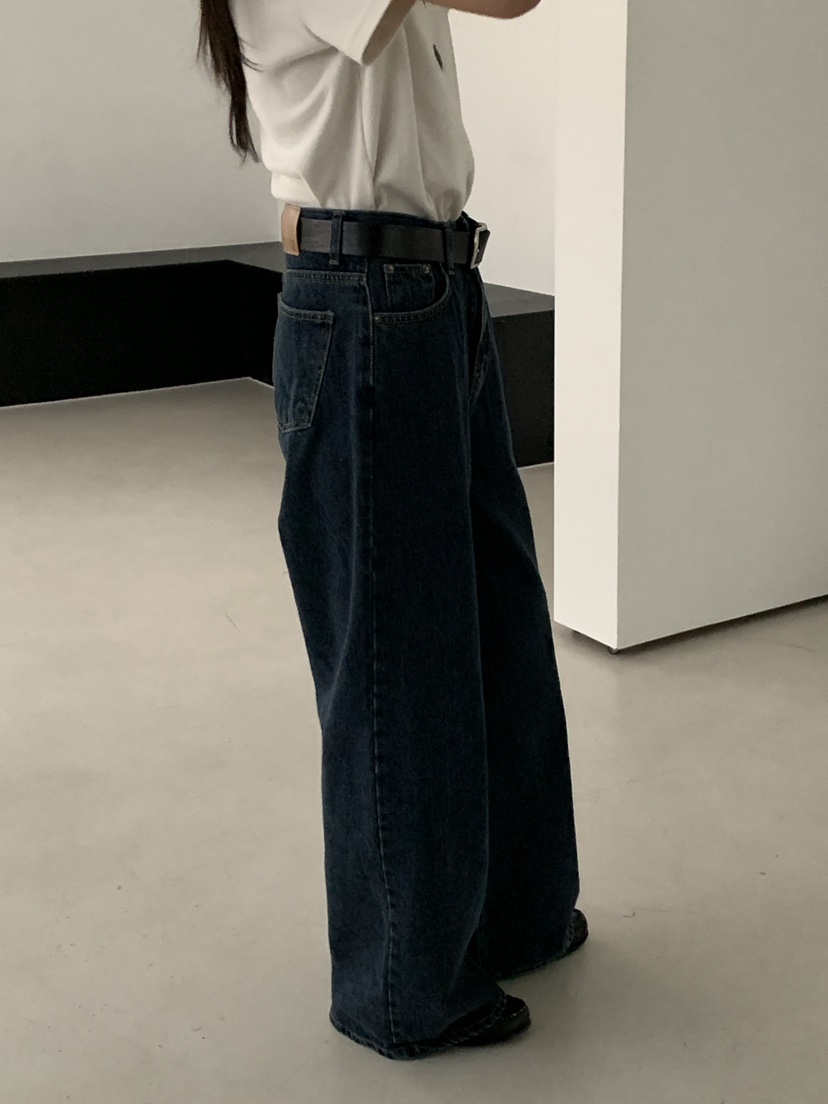 MOVENNE韓國代購㊣女裝新品時尚熱賣推薦休閑職業人氣牛仔褲MOVENNE牛仔褲