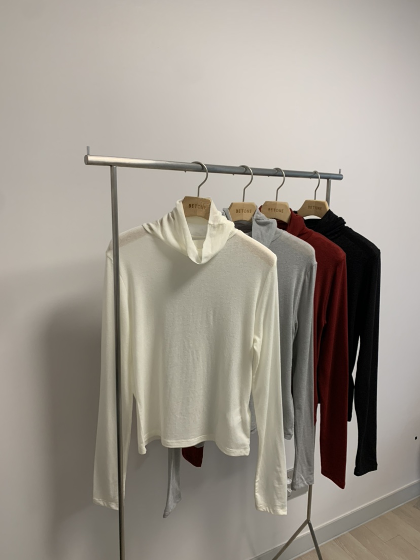 BETONE東大門㊣實拍女士新款休閑25秋冬職業人氣時尚長袖T恤BETONE長袖T恤