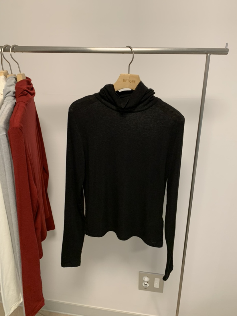 BETONE東大門㊣實拍女士新款休閑25秋冬職業人氣時尚長袖T恤BETONE長袖T恤圖色4