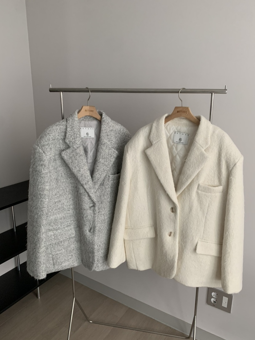 BETONE韓國直郵㊣女士新款休閑25秋冬時尚推薦熱賣短款大衣BETONE短款大衣