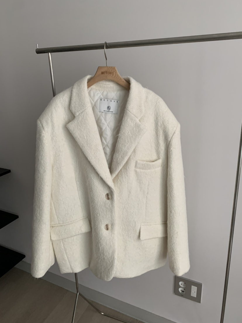 BETONE韓國直郵㊣女士新款休閑25秋冬時尚推薦熱賣短款大衣BETONE短款大衣圖色1